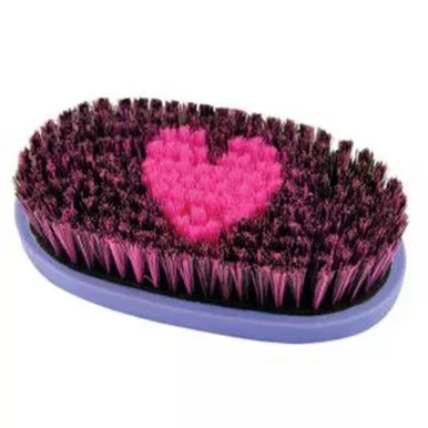 Professional’s Choice Tail Tamers Small Round Heart Poly Brush