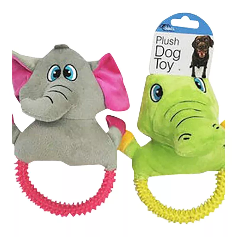 Puppy Plush Toy with Pull Ring, Assorted Styles, 8" Assorted