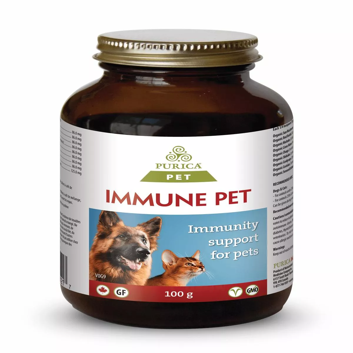 Purica Immune Pet Supplement