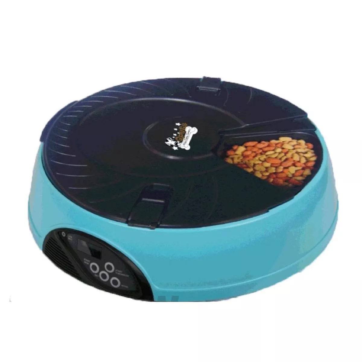 Qpets 6 Meals Timed Automatic Pet Feeder
