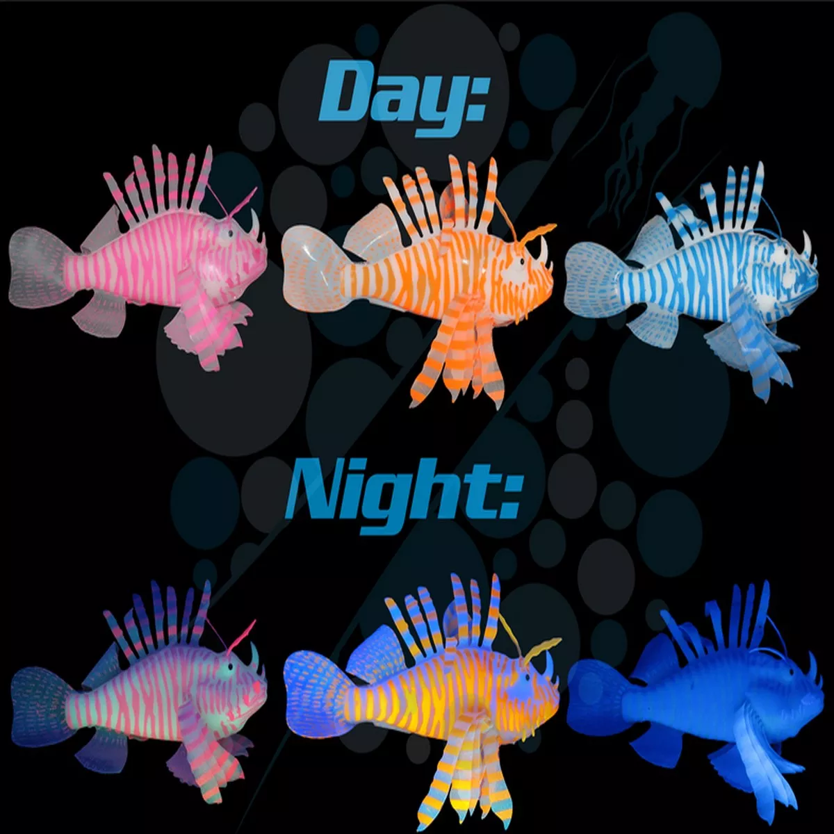 QUARIUM DECOR LIO FISH