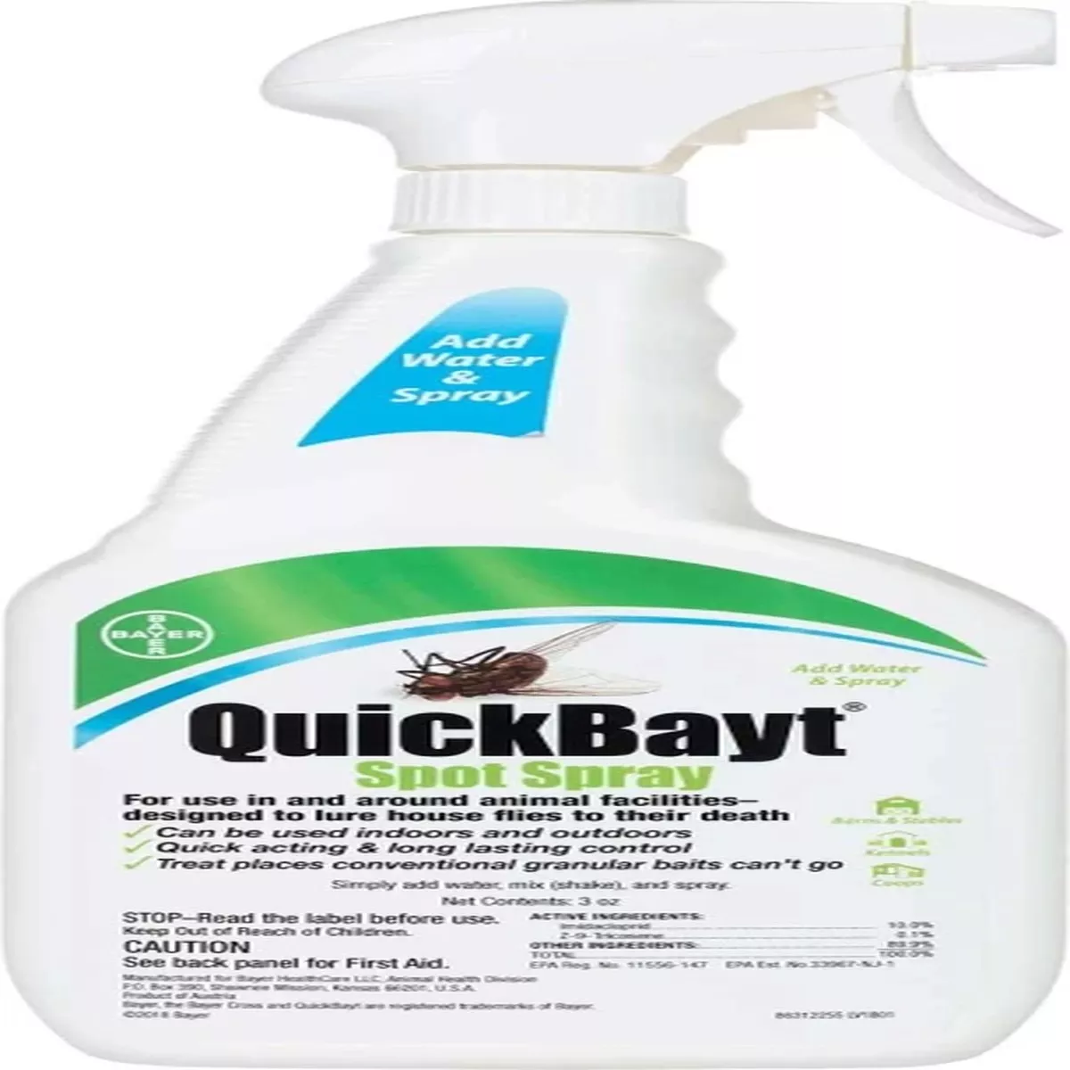 QuickBayt Spot Spray Concentrate, 3 oz