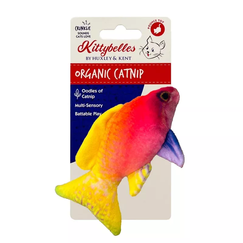 Rainbow Guppy Cat Toy