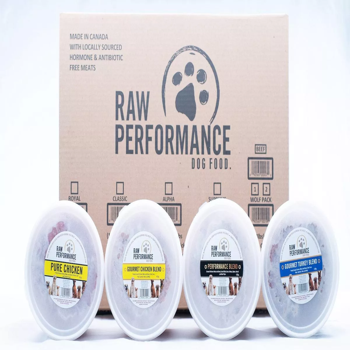 Raw Performance Wolf Pack Dog Food