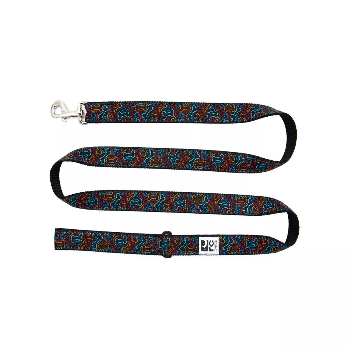 RC Pet Dog Leash - 3/4" x 6' - Bones
