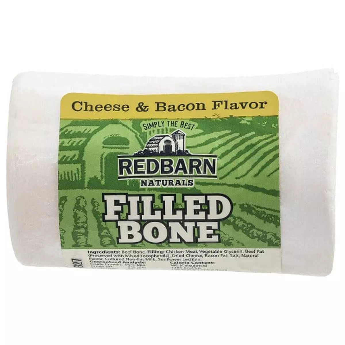 RedBarn Natural Filled Bone; Cheese & Bacon