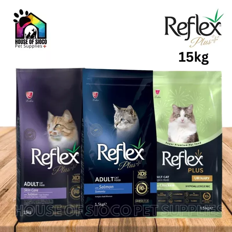 Reflex Plus Dry Cat Food 15kg