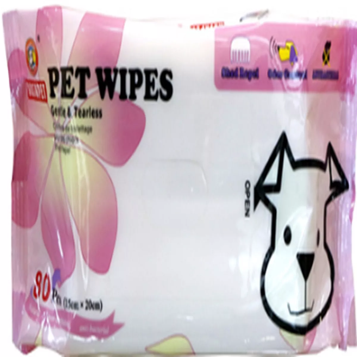 REGULAR PETWIPES (20x15cm) x 80pcs