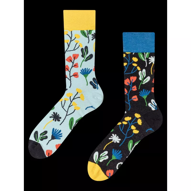 Regular Socks Aquarelle Flowers