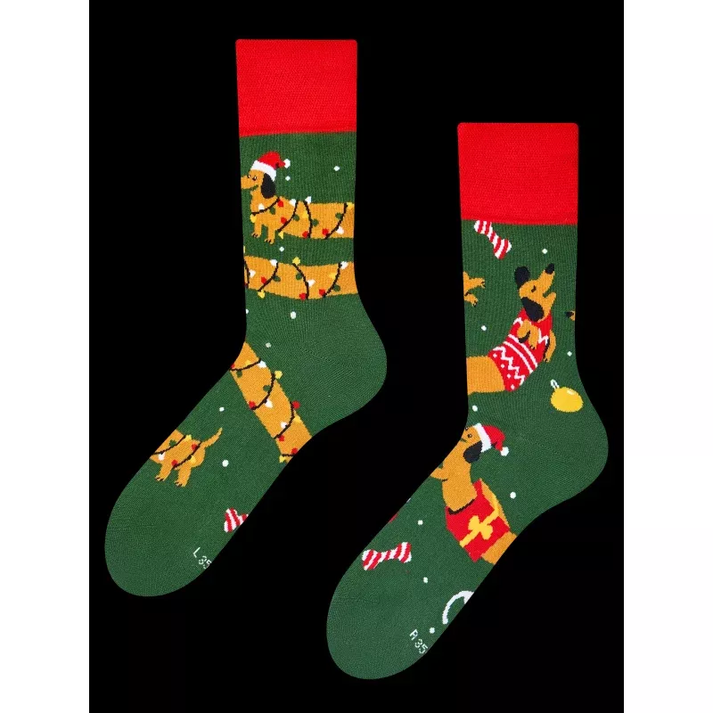 Regular Socks Dachshund & Presents