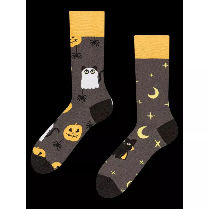 Regular Socks Halloween Cat