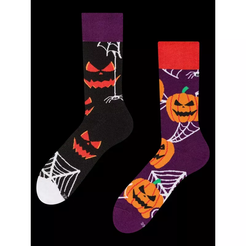 Regular Socks Scary Pumpkin