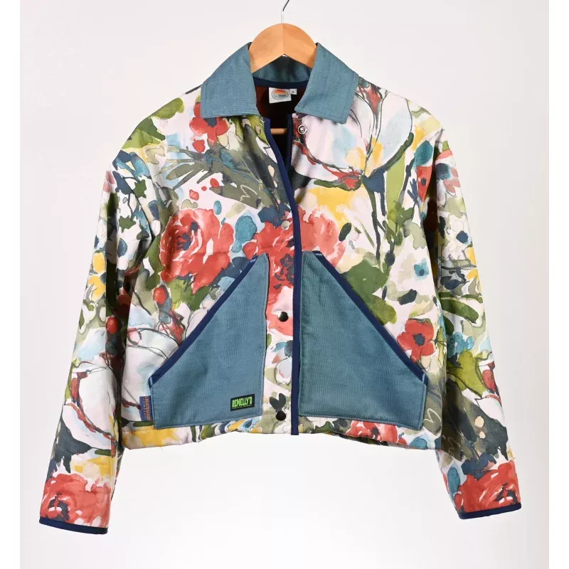 ReMelly'd Chore Coat Cropped Length- Small