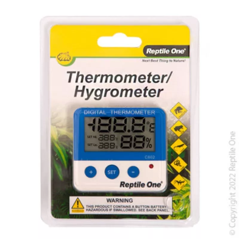 Reptile One – Thermometer Hygrometer External W/ Probe