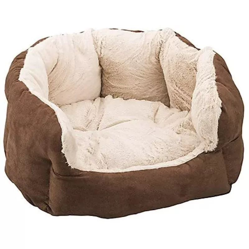 Reversible Cushion Pet Bed Chocolate