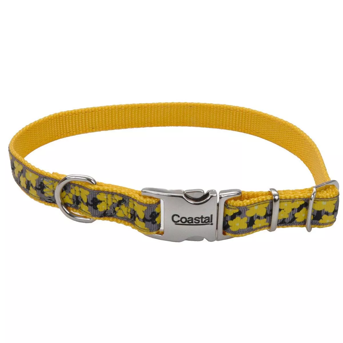 Ribbon Dog Leash, Navy Blue Plaid