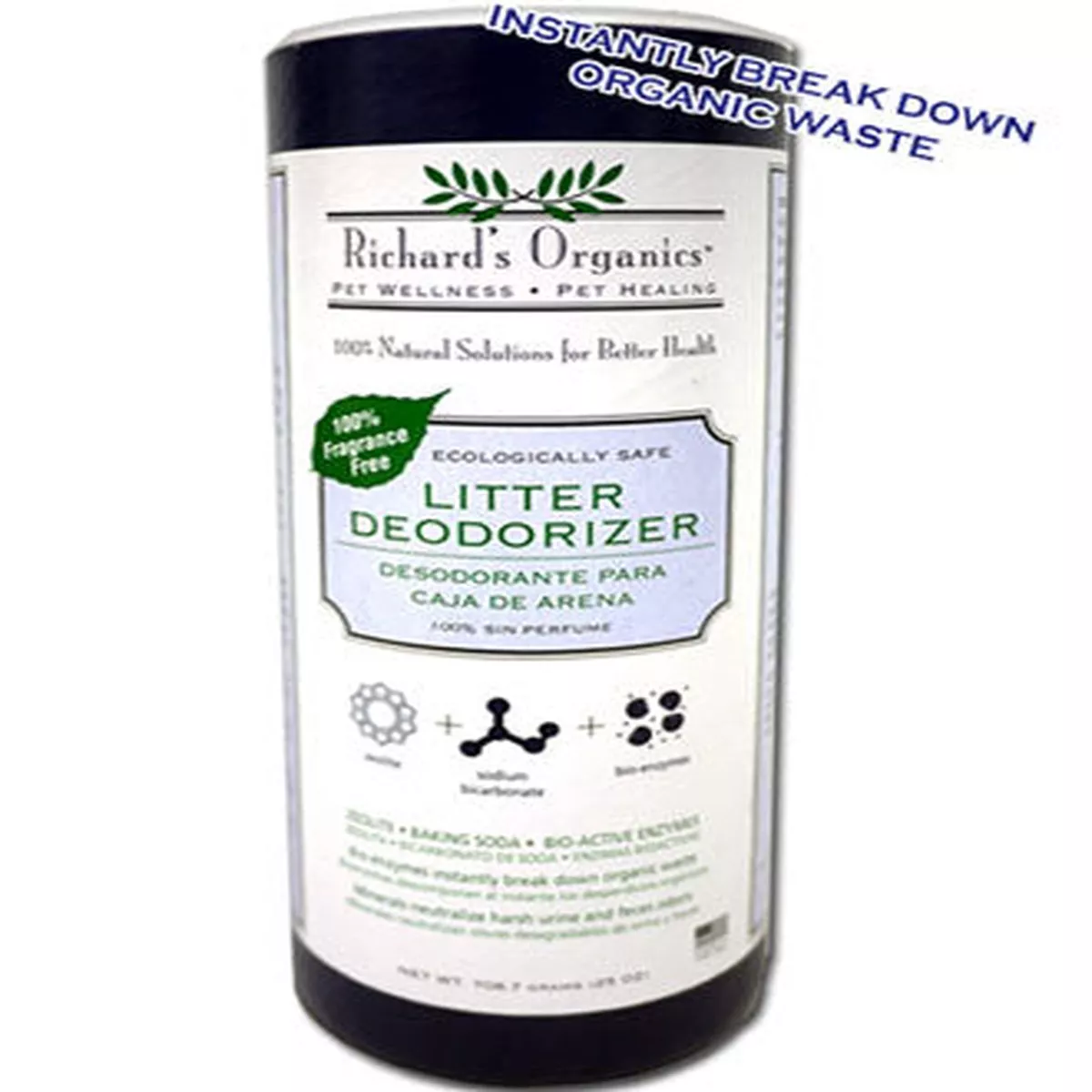 Richard's Organics Litter Deodorizer 25oz