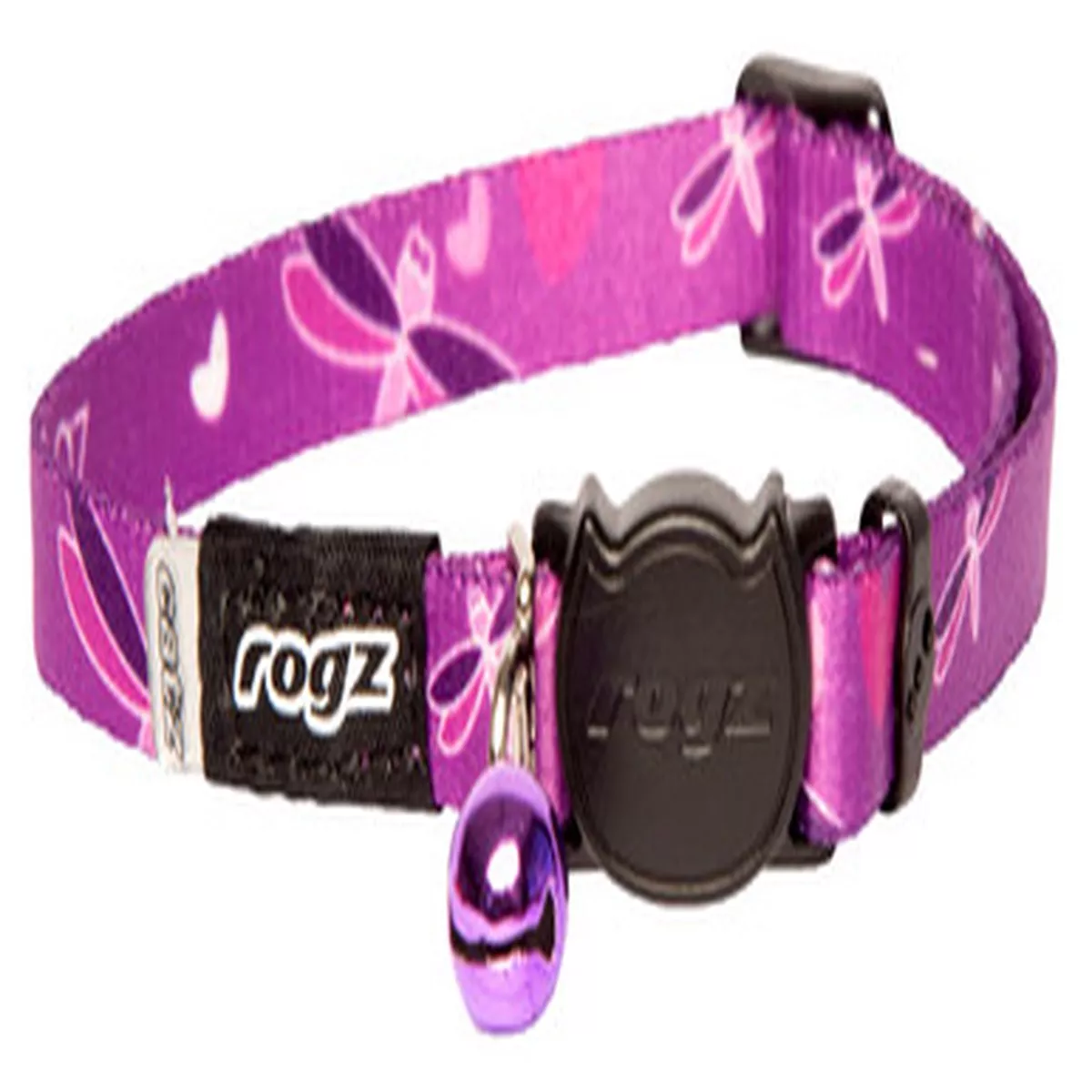 Rogz Kiddycat Safeloc Cat Collar Dragonfly