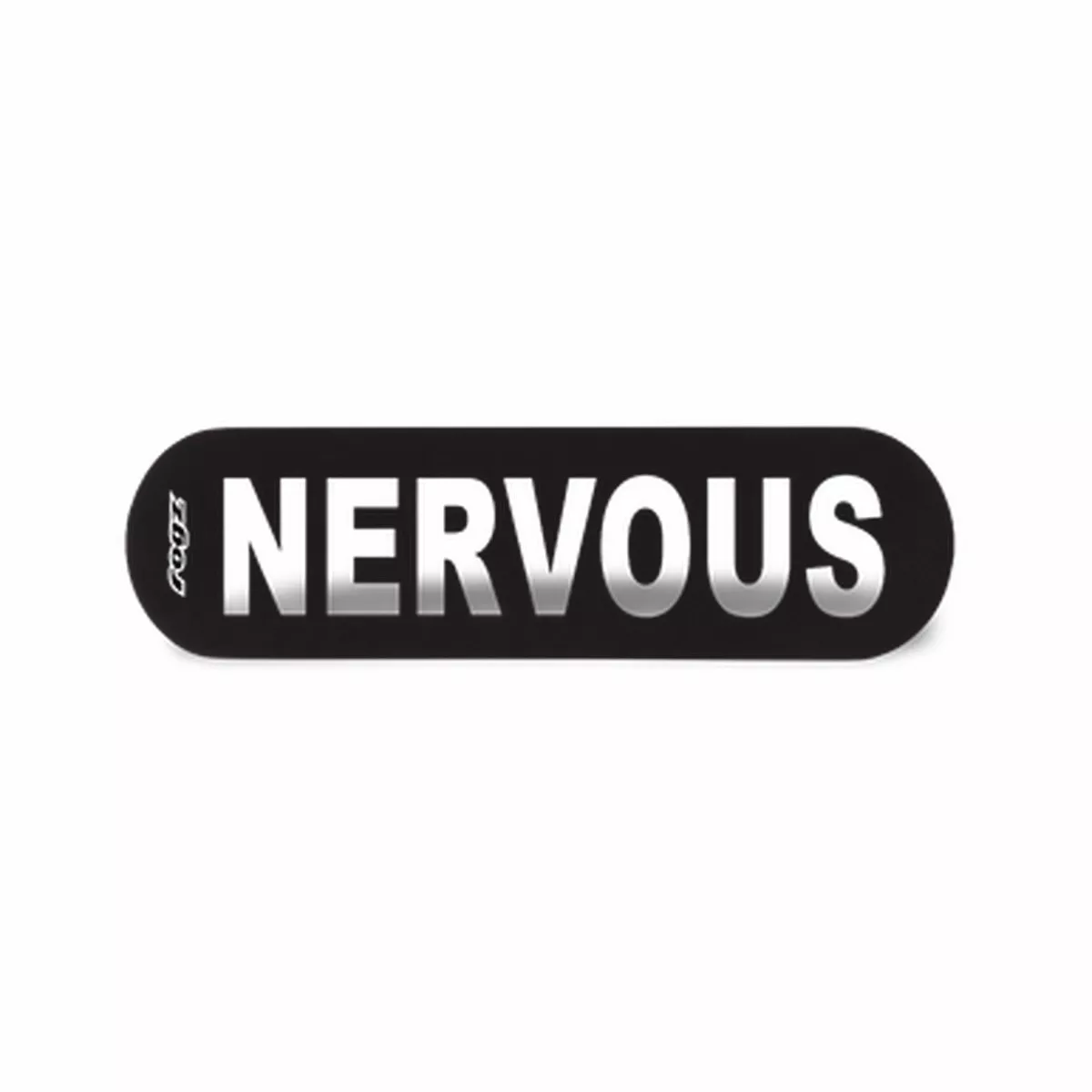 Rogz Nervous Badge for Dog Harnesses