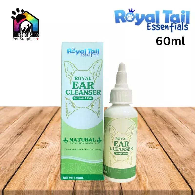 Royal Tail Essentials Ear Cleanser For Dogs & Cats 60ml