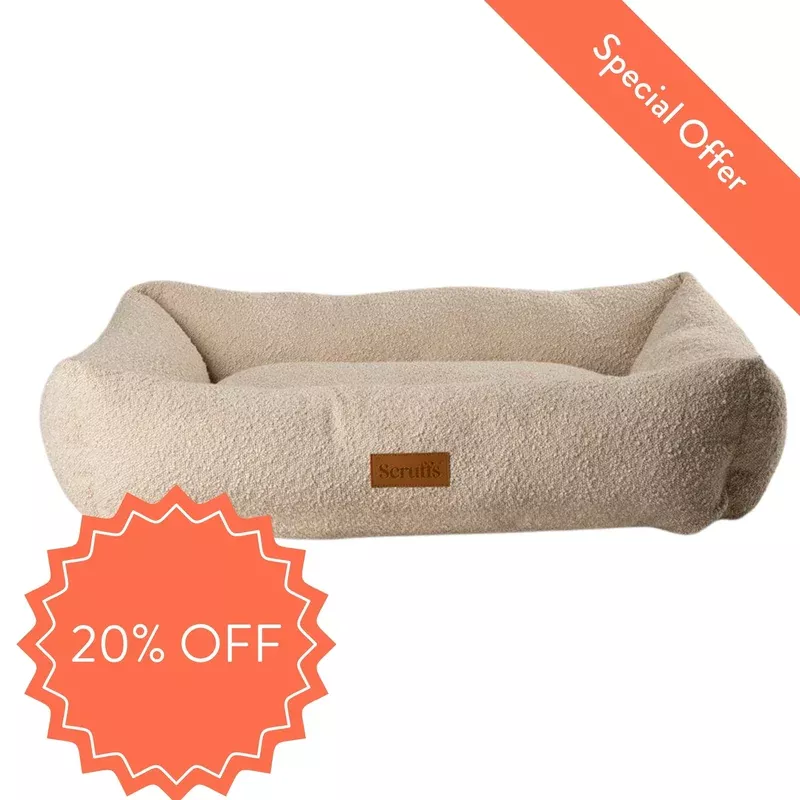 (RTC) Scruffs – Boucle Box Dog Bed