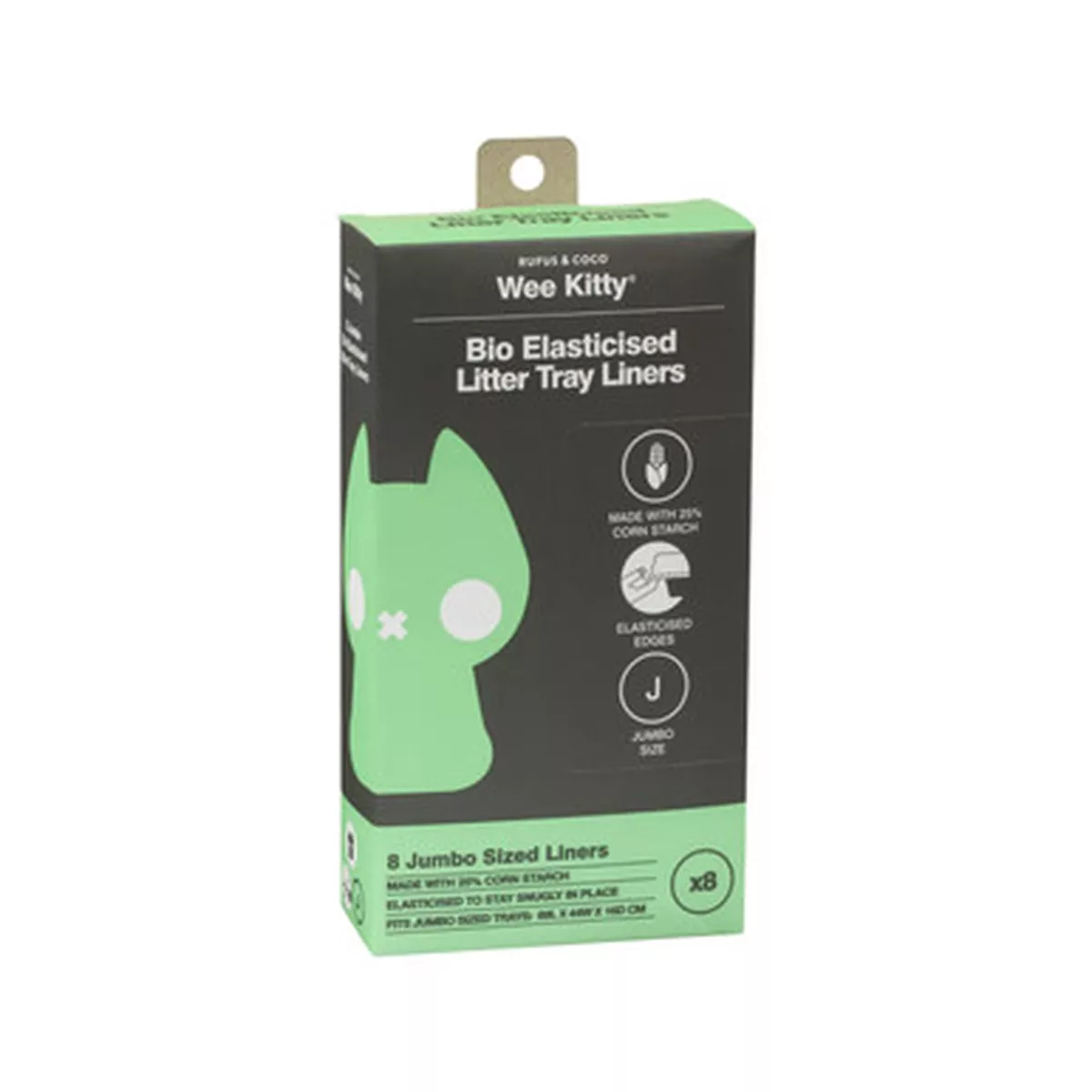 Rufus & Coco Wee Kitty Bio Elasticised Litter Tray Liners Jumbo