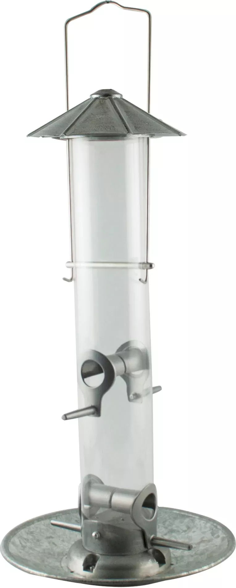Rustic Farmhouse Silo Tube Seed Feeder