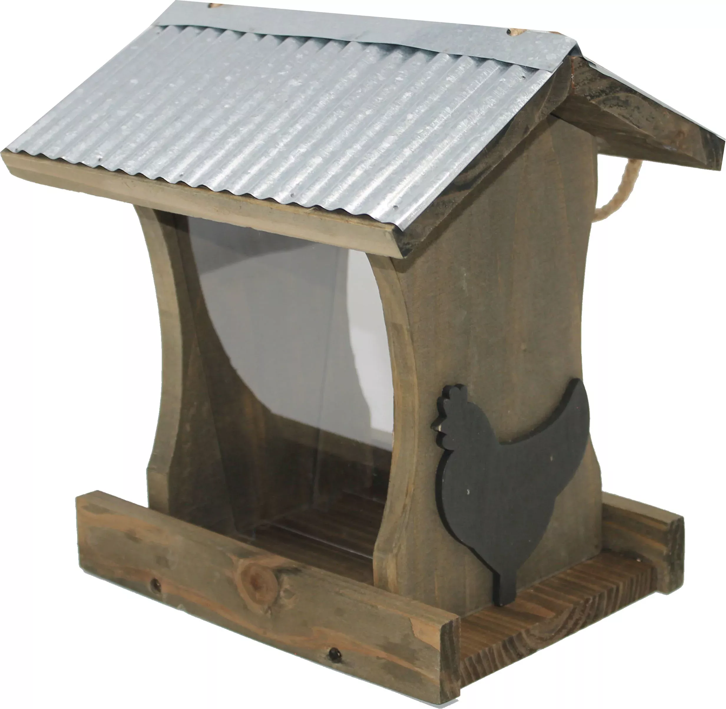 Rustic Farmhouse Tall Hopper Feeder