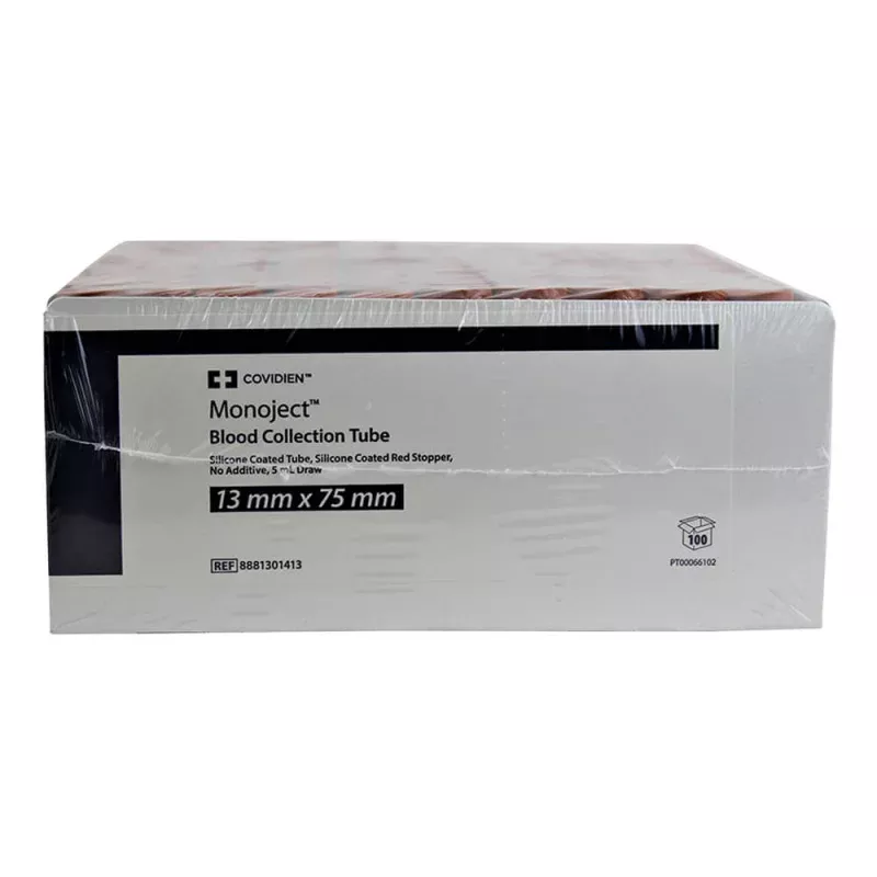 Rx Monoject Blood Collection Tubes, 5 mL, 100 ct