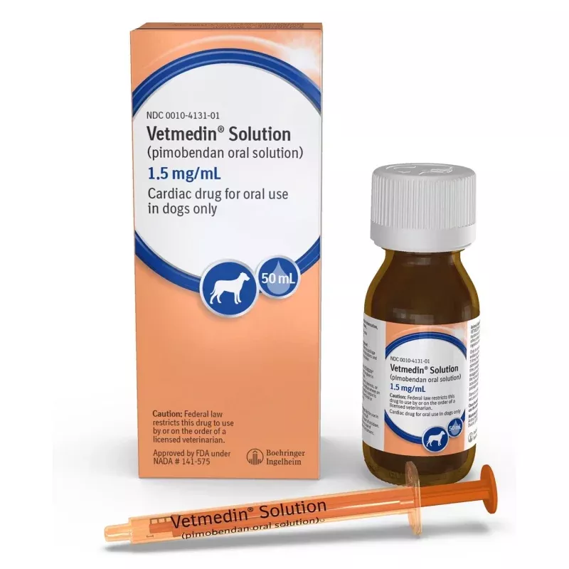 Rx Vetmedin Oral Solution, 1.5mg / 50ml