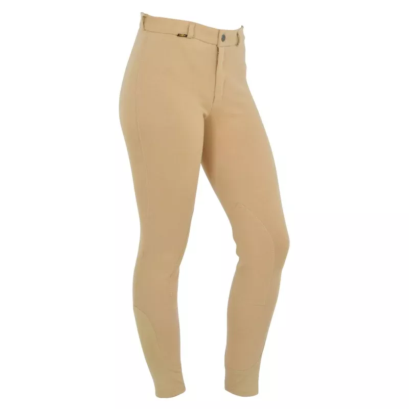 Saxon Kids' Adjustable Waist Breeches Beige