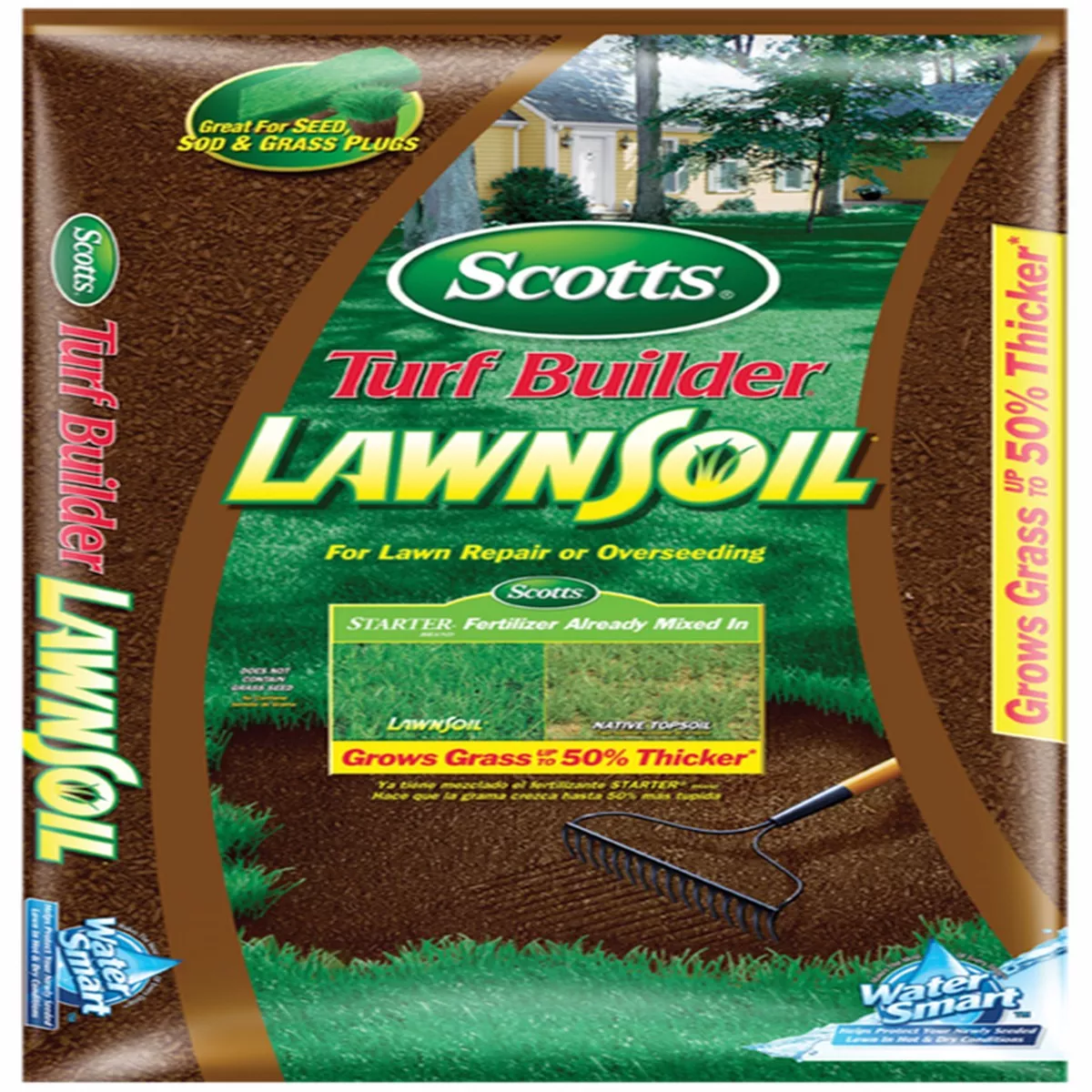 Scotts Turf Builder Lawn Soil, 1 Cu. Ft.