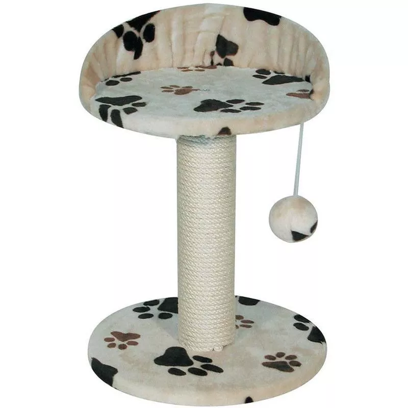 Scratching Post Roxanne Paw Prints 40x40x52cm beige
