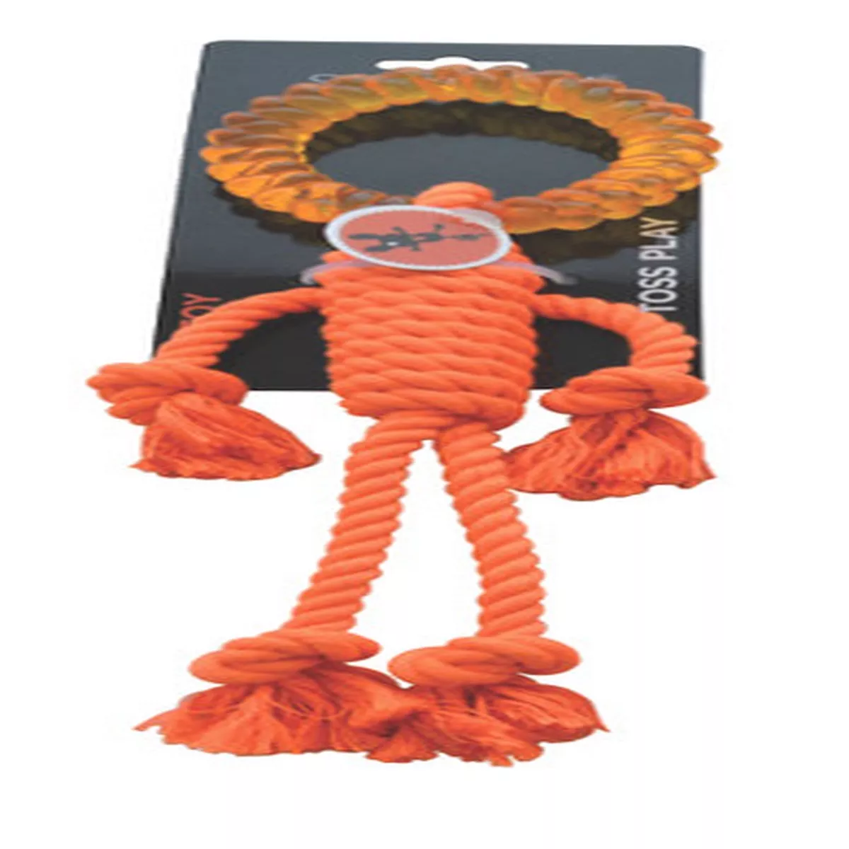 Scream Rope Man With Tpr Head Loud Orange