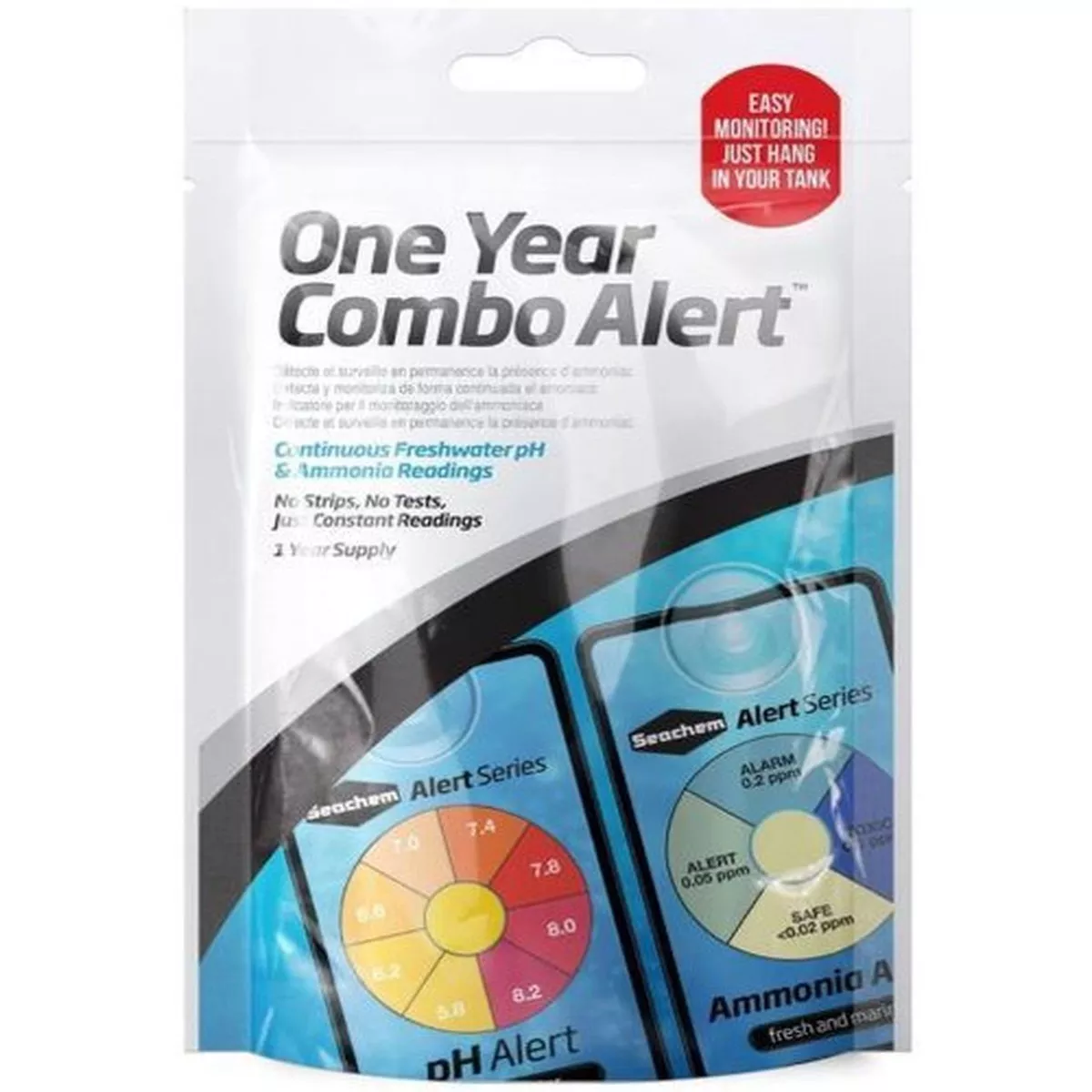 Seachem Alerts Combo Pack, 1 Year