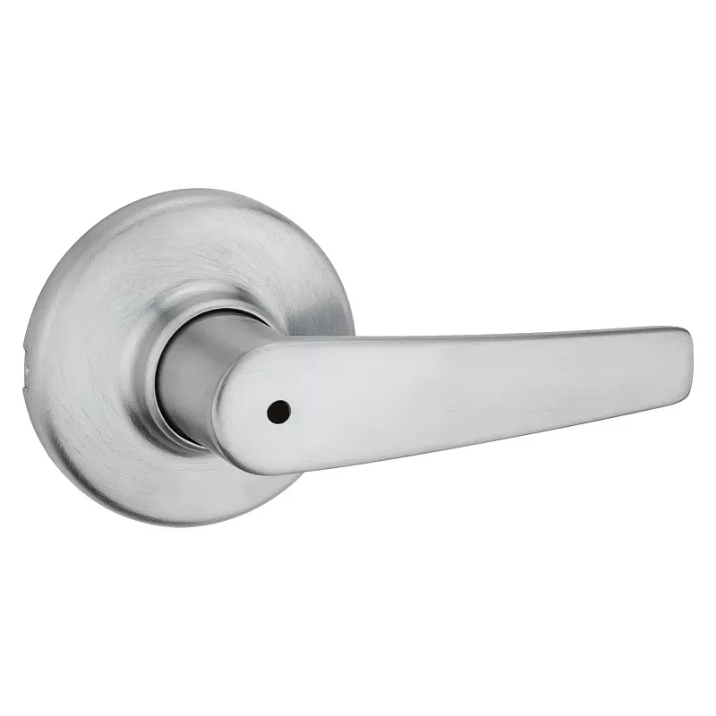 Security Delta Privacy Lever Lockset, Satin Chrome