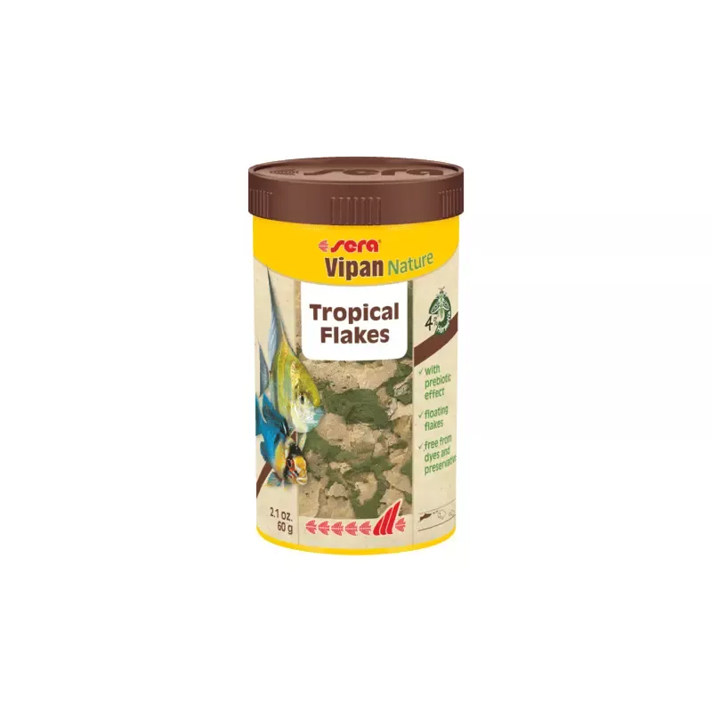 sera Vipan Nature 250 ml (60 g)