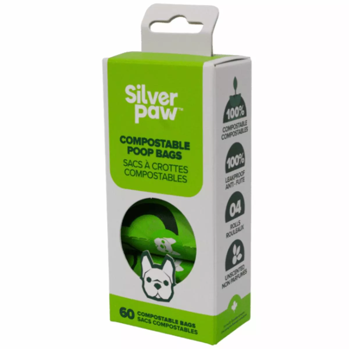 Silver Paw Compostable Poop Bags