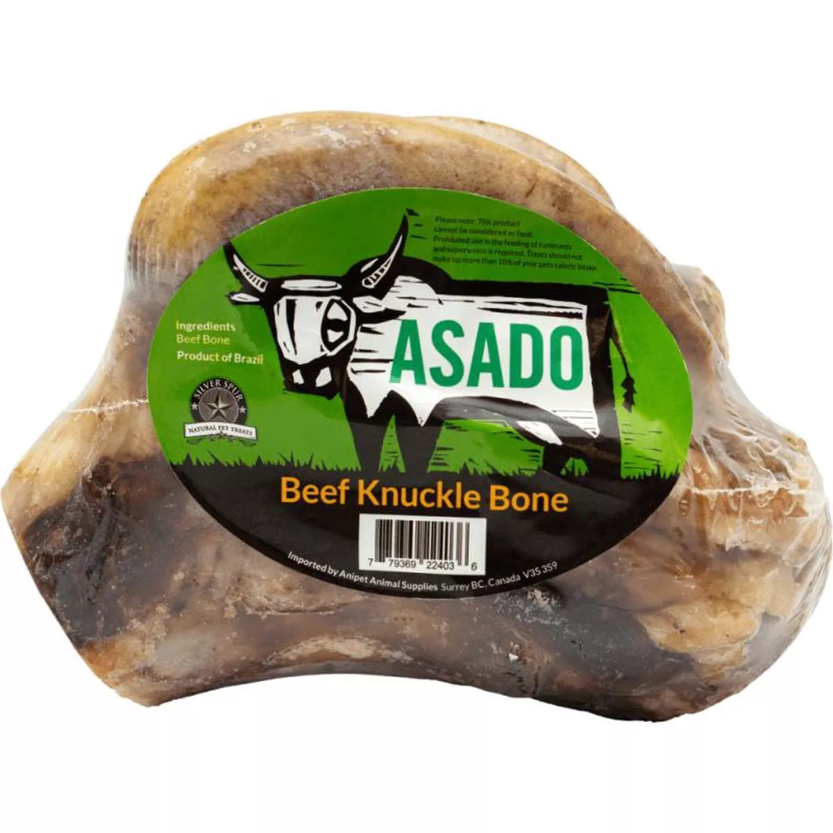 Silver Spur Asado Beef Knuckle Bone Dog Treats