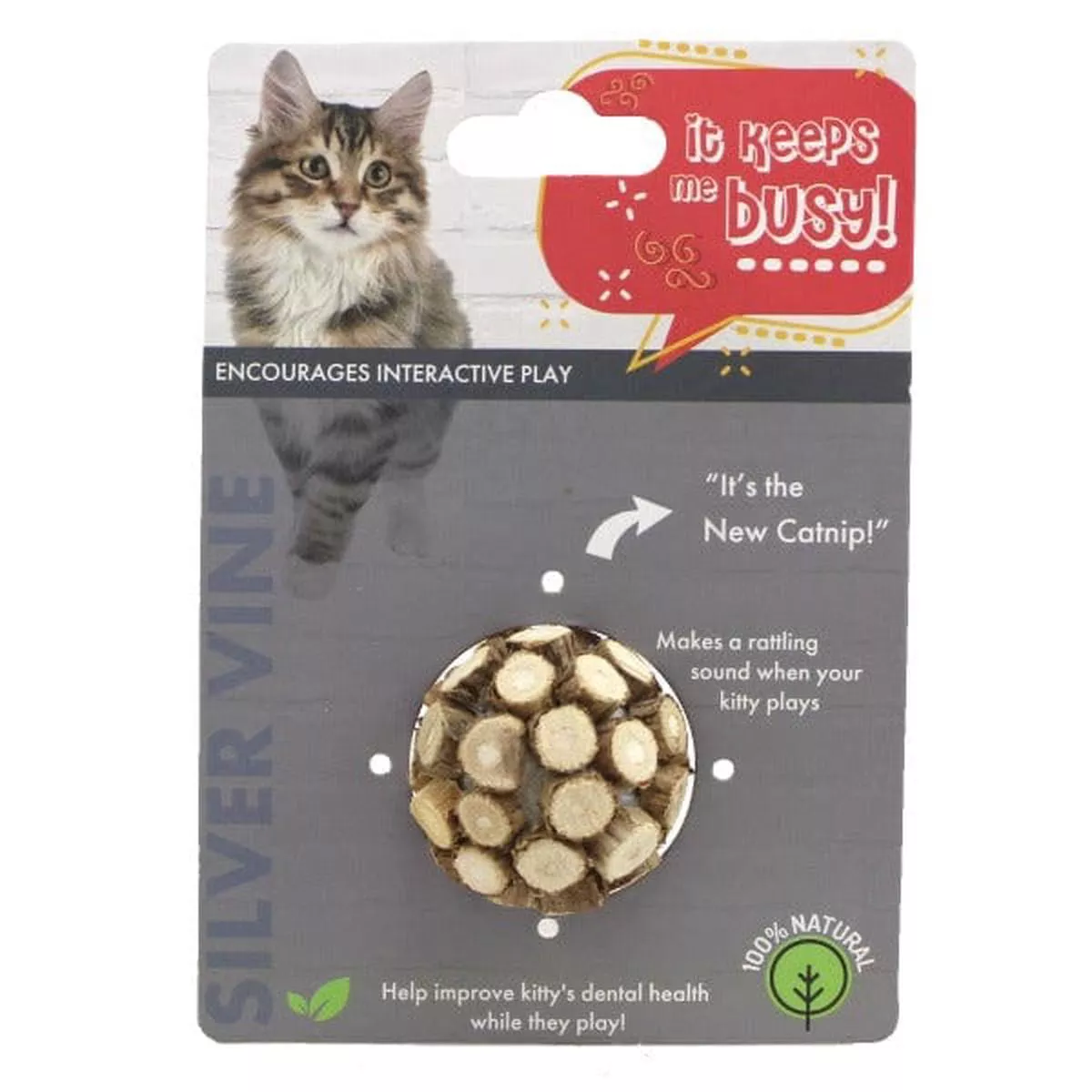 Silvervine Ball Cat Toy