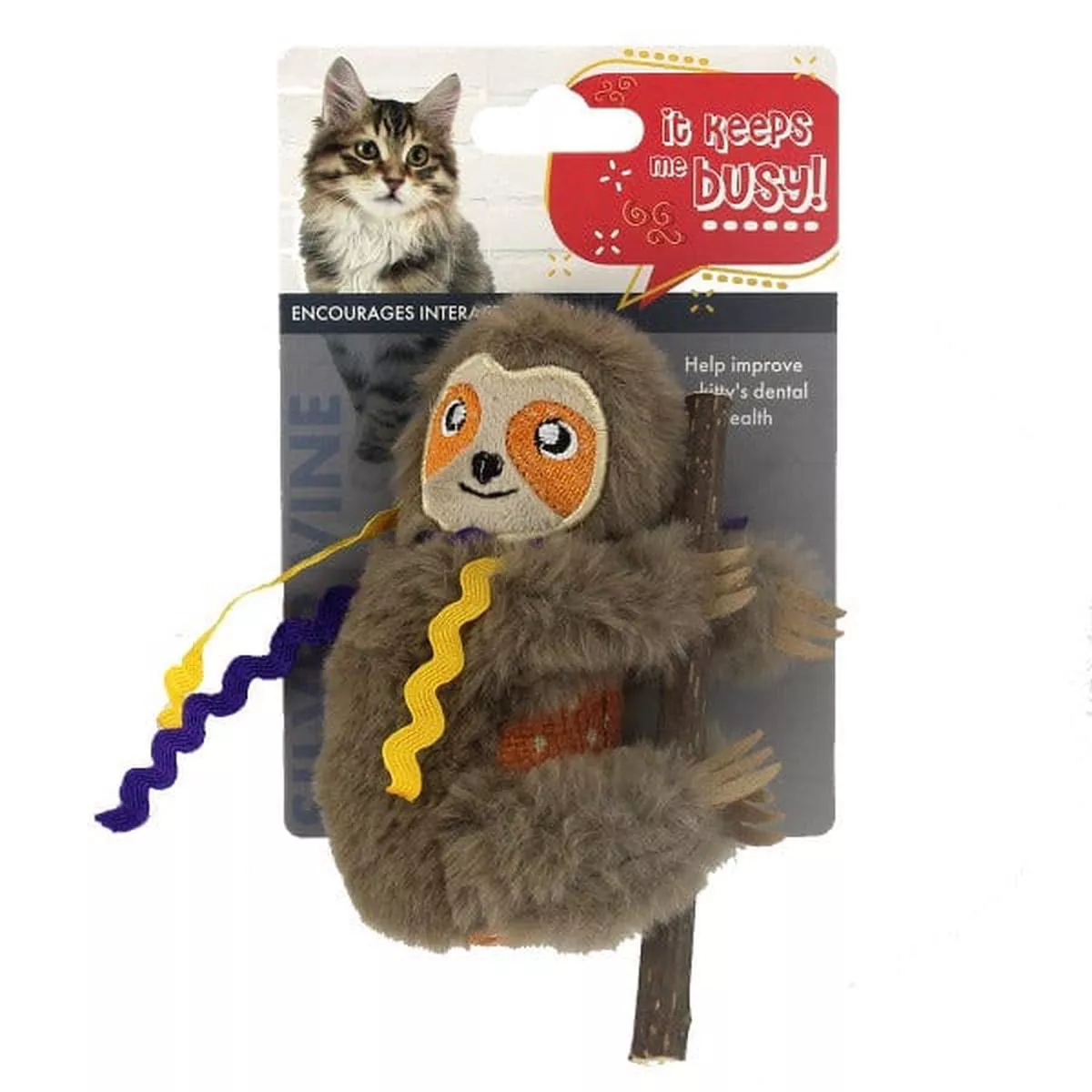 Silvervine Koala Cat Toy