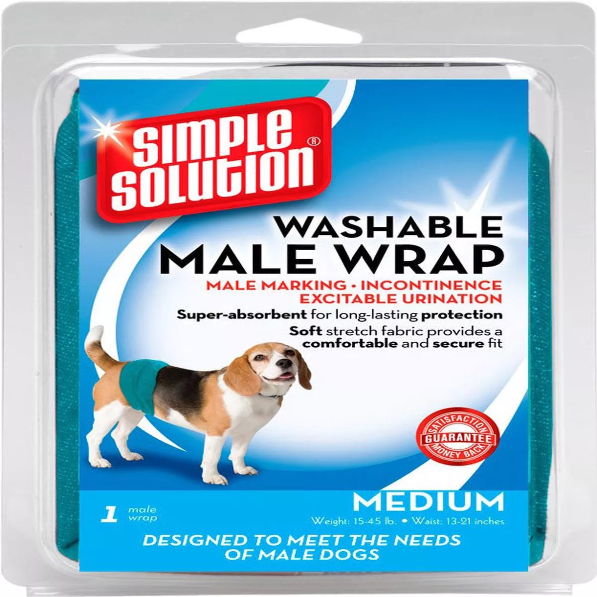 Simple Solution Washable Male Wrap – MD