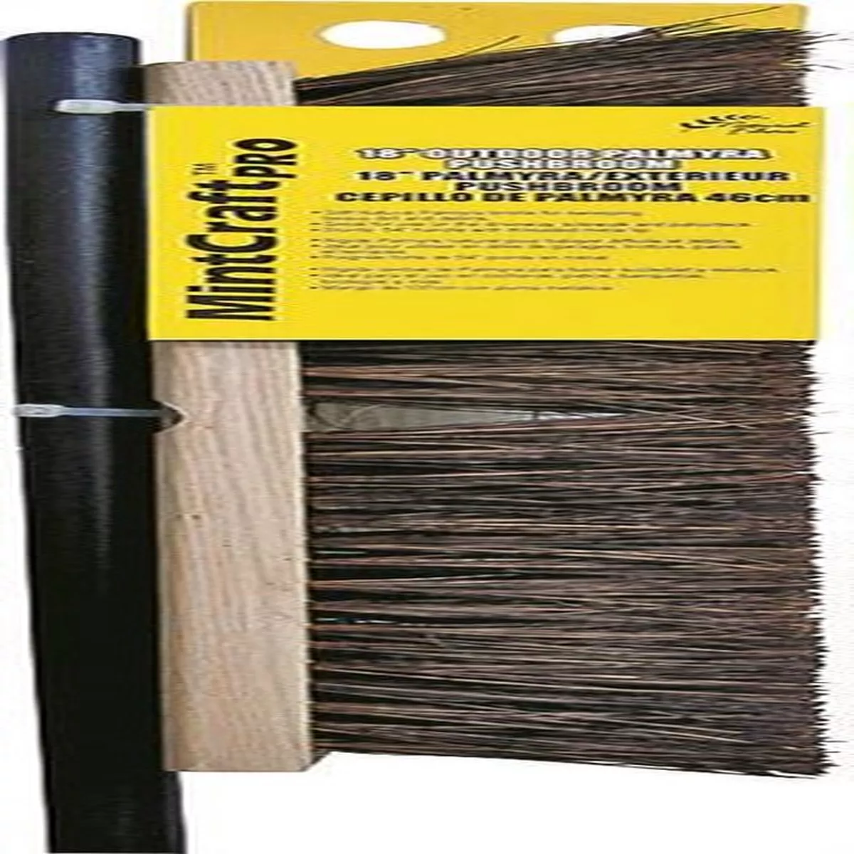 Simple Spaces Natural Palmyra Push Broom