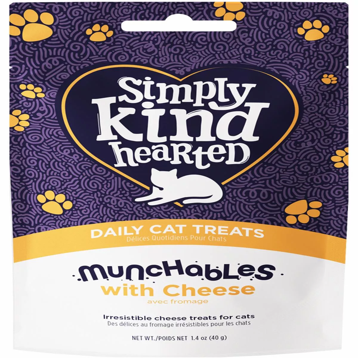 Simply Kind Hearted Cat Munchables With Cheese