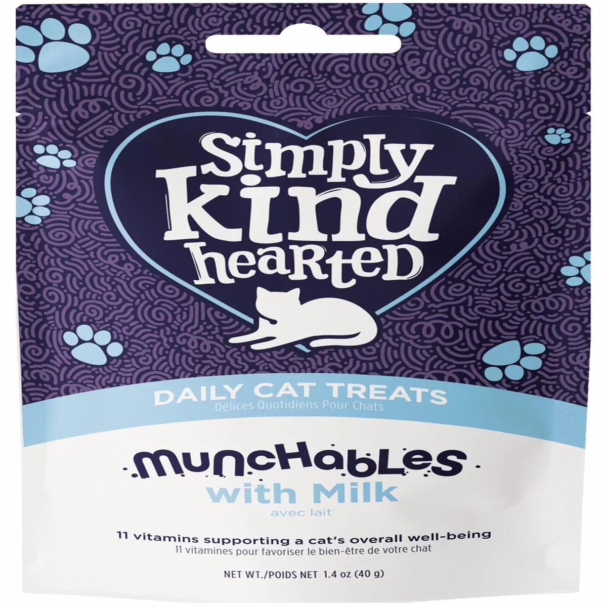 Simply Kind Hearted Cat Munchables With Milk