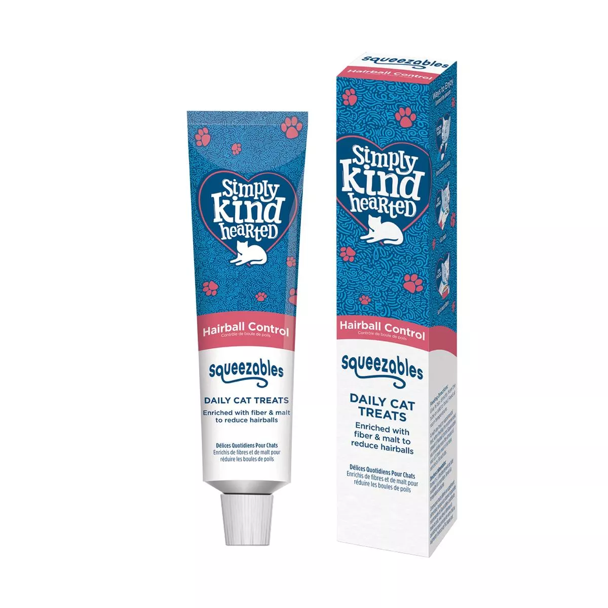 Simply Kind Hearted Cat Squeezables, Hairball Control
