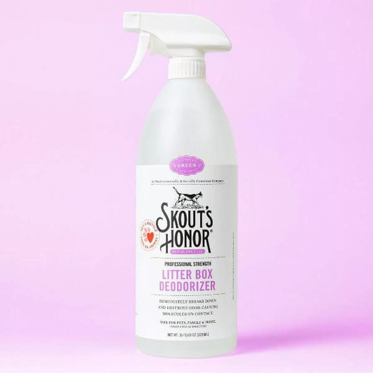 Skout’s Honor Cat Litterbox Deodorizer Spray