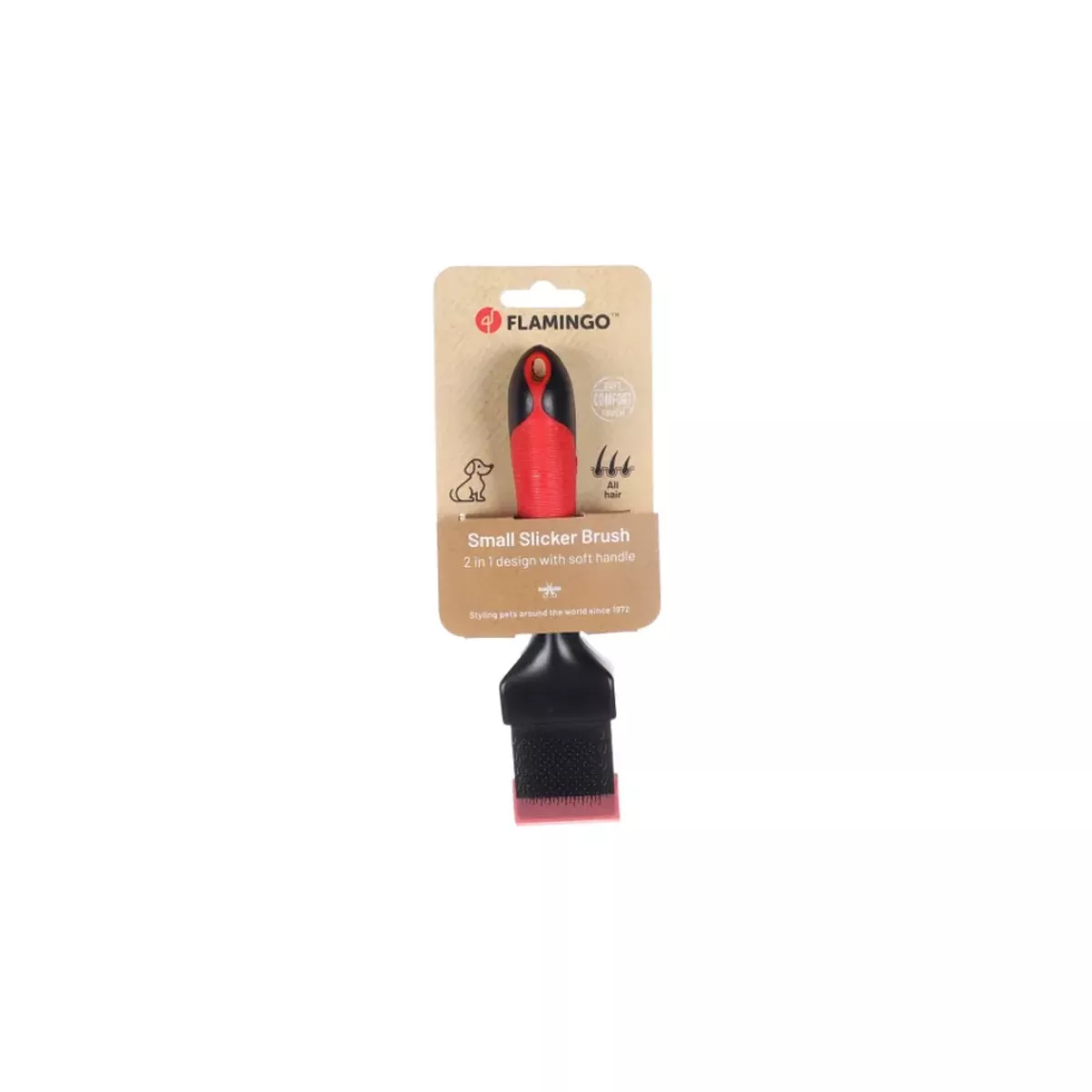 SLICKER BRUSH 2 IN 1 PREMIUM CARE