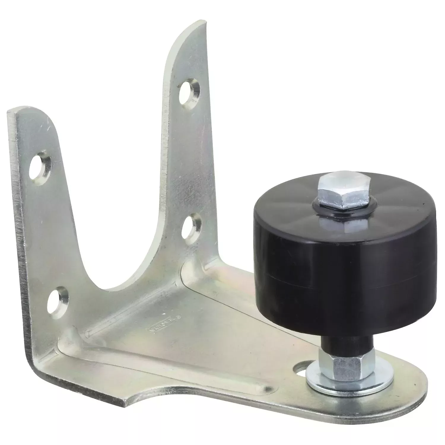 Sliding Barn Door Roller Stay, Zinc