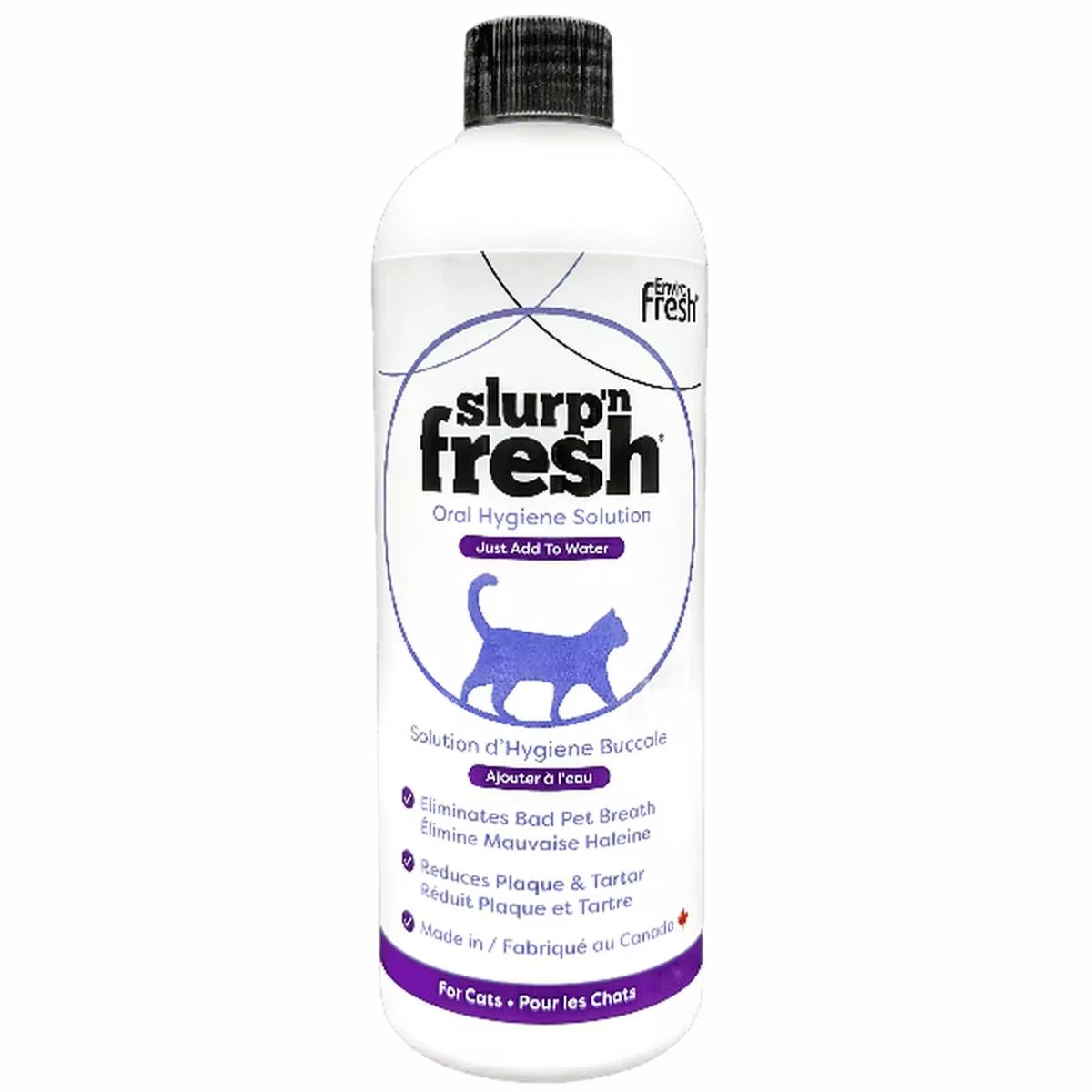 Slurp’n Fresh Oral Hygiene Solution for Cats, 100ml